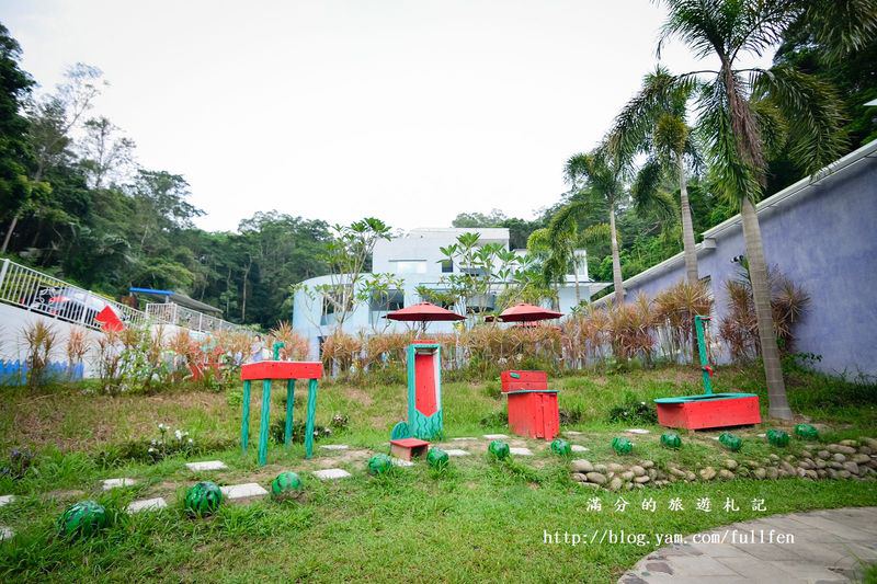 新竹北埔景點》西瓜莊園 親子景觀餐廳 下午茶 手作DIY 巨型西瓜螞蟻 超好玩的西瓜遊樂園