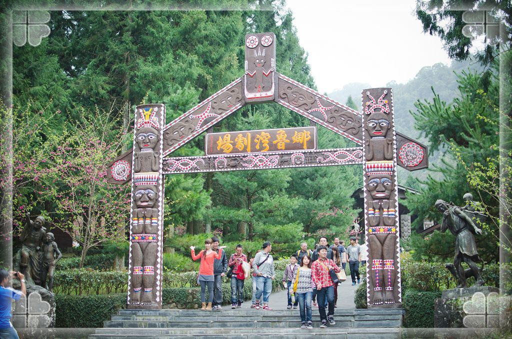 南投魚池景點》九族文化村櫻花季 台灣第一夜櫻 季節限定的美景