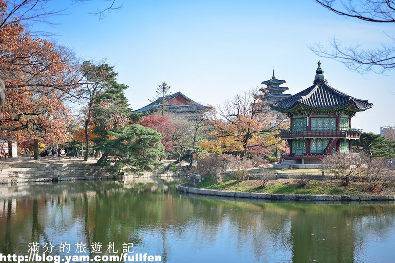 【韓國景點】首爾必玩景點/古宮風情~景福宮~韓國最大規模古宮 @滿分的旅遊札記