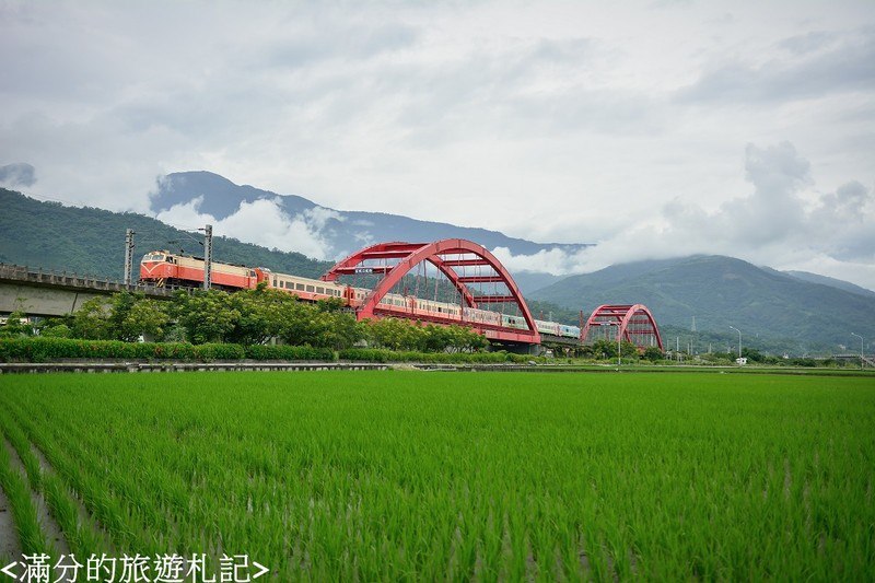 花蓮玉里景點》客城鐵橋~攝影人氣必拍~最美的火車過鐵橋