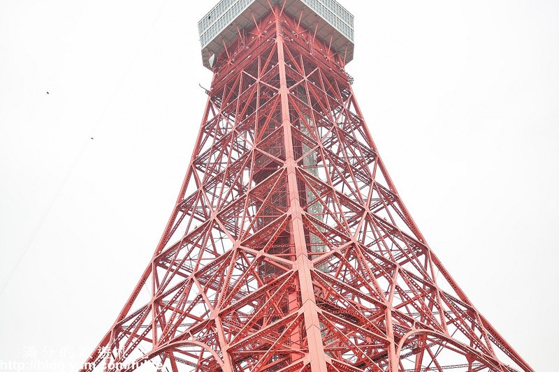 日本東京景點》東京鐵塔 東京最火熱的代表標地 東京賞櫻景點 浪漫的粉嫩櫻花季
