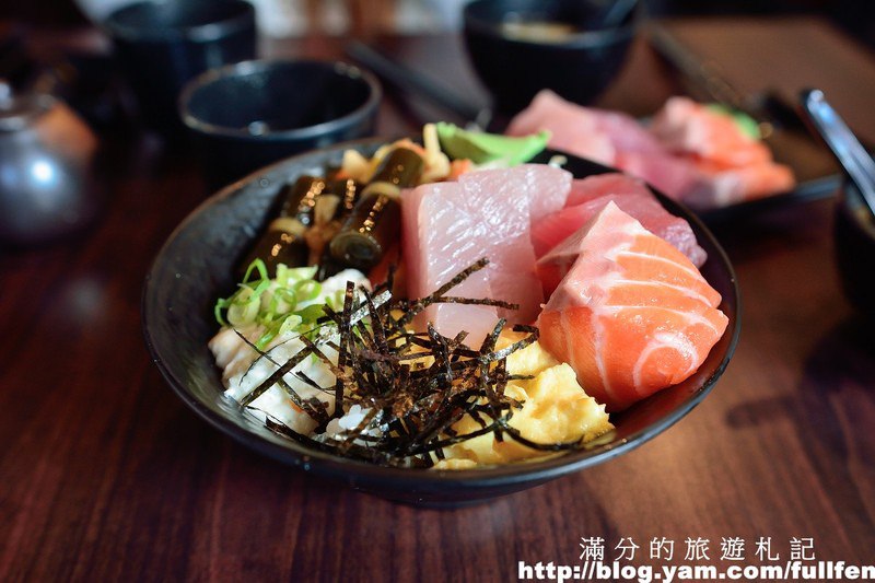 【桃園食記】築地鮮魚~平價美味生魚片。日式料理 @滿分的旅遊札記