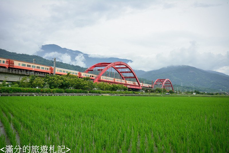 花蓮玉里景點》客城鐵橋~攝影人氣必拍~最美的火車過鐵橋