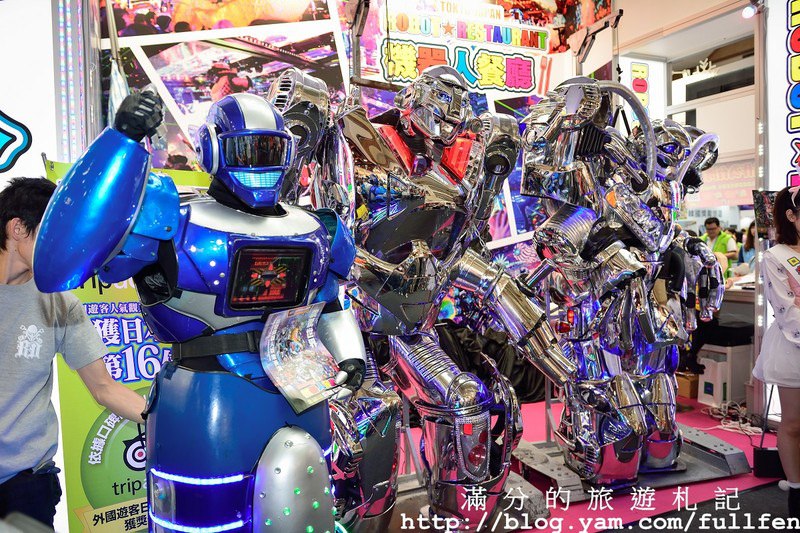 延伸閱讀：2014ITF台北國際旅展。日本機器人餐廳